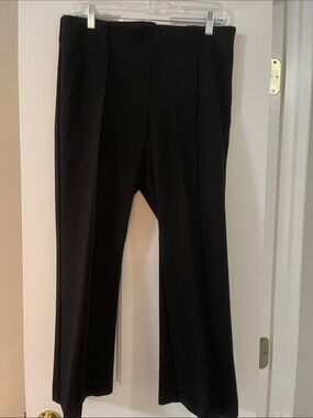Classic Black Wide-Leg Trousers NWOT